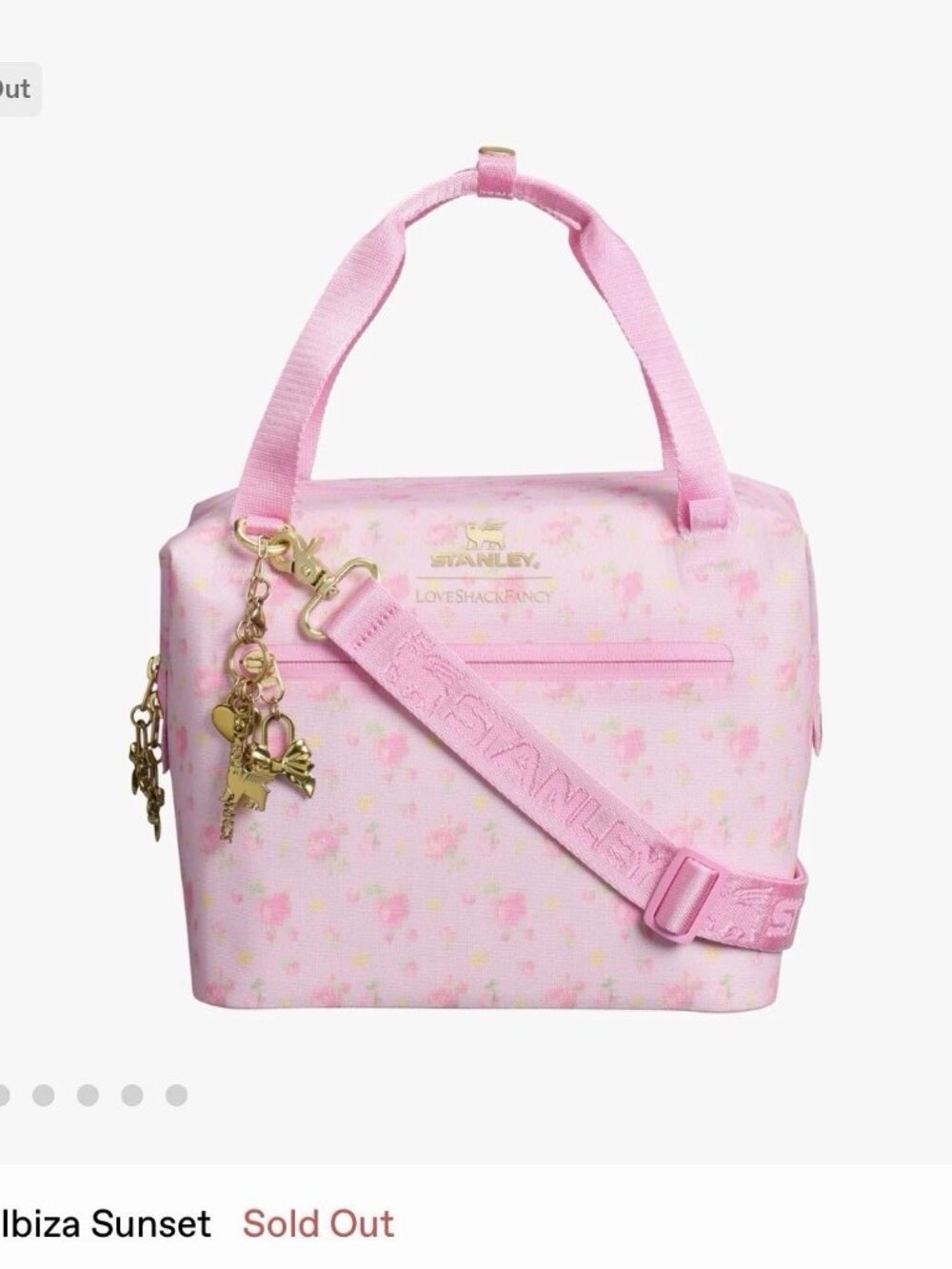 Stanley x LoveShackFancy Ibiza Sunset Julienne Mini Cooler – Pink